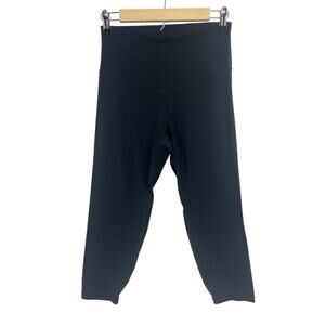 Offline By Aerie Black 3/4 Crop Leggings Large